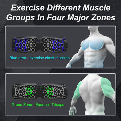 Revolutionize Your Workout with the Multifunctional Push Up Trainer Board - Build Chest Strength and Maximize Efficiency at Home or Gym!