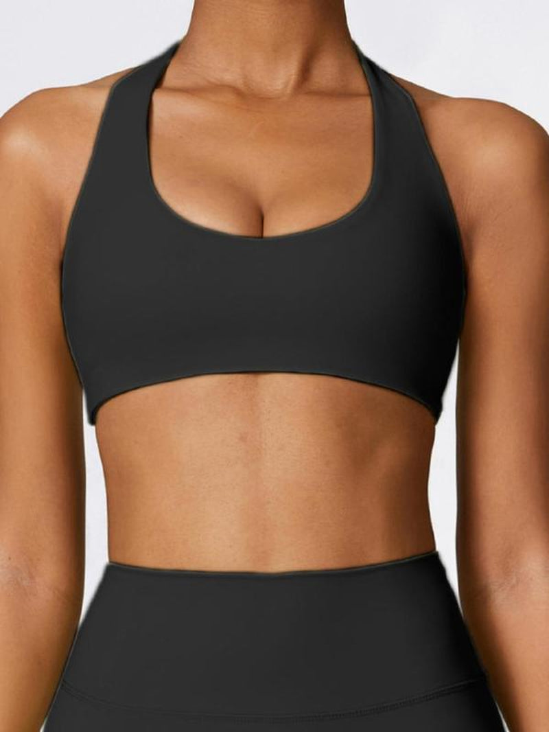 Women'S Solid Wireless Sports Bra