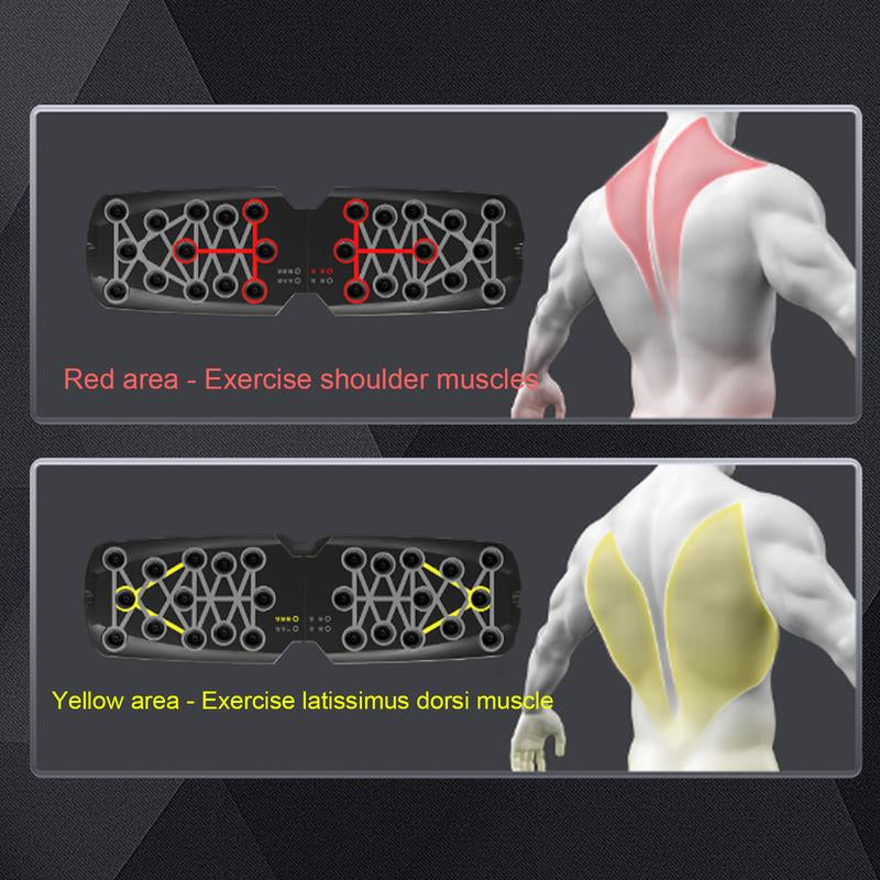 Revolutionize Your Workout with the Multifunctional Push Up Trainer Board - Build Chest Strength and Maximize Efficiency at Home or Gym!