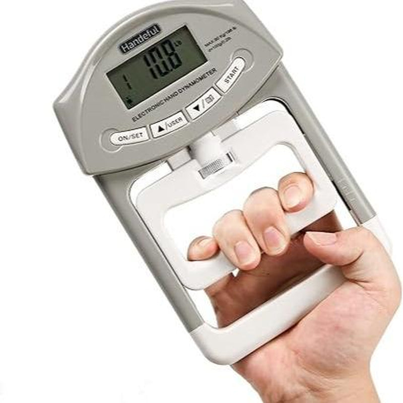 Unleash Your Grip Strength with the Handexer Hand Dynamometer – 198 Lbs/90 Kg Digital Tester for Sports, School, and Home!