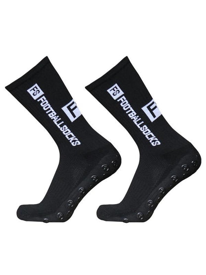 Unisex Letter Print Crew Socks - Stylish, Breathable, Non-Slip Athletic Socks Perfect for Competition and Training All Year Round!