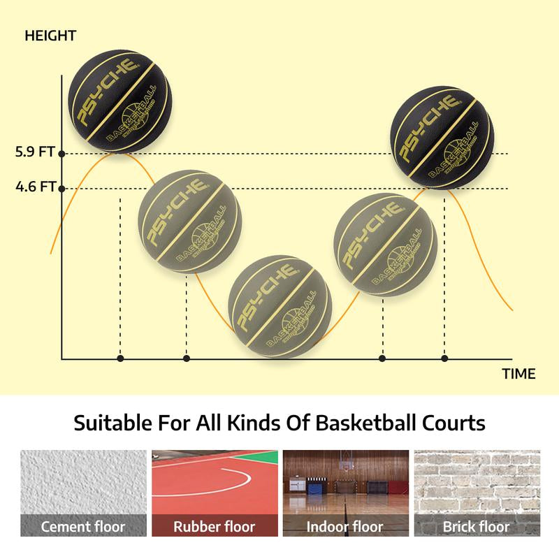 Elevate Your Game with the PSYCHE Original Classic Basketball - Perfect for All Courts! Available in All Official Sizes & Ideal for Gifting!