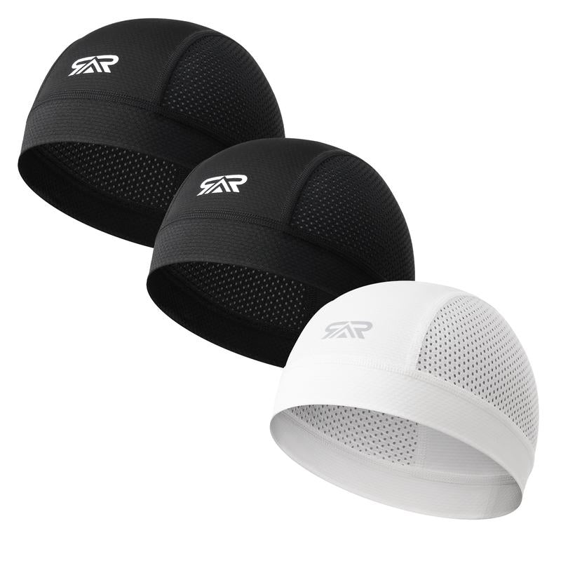 Longlong 2 Pack Breathable Skull Cap 