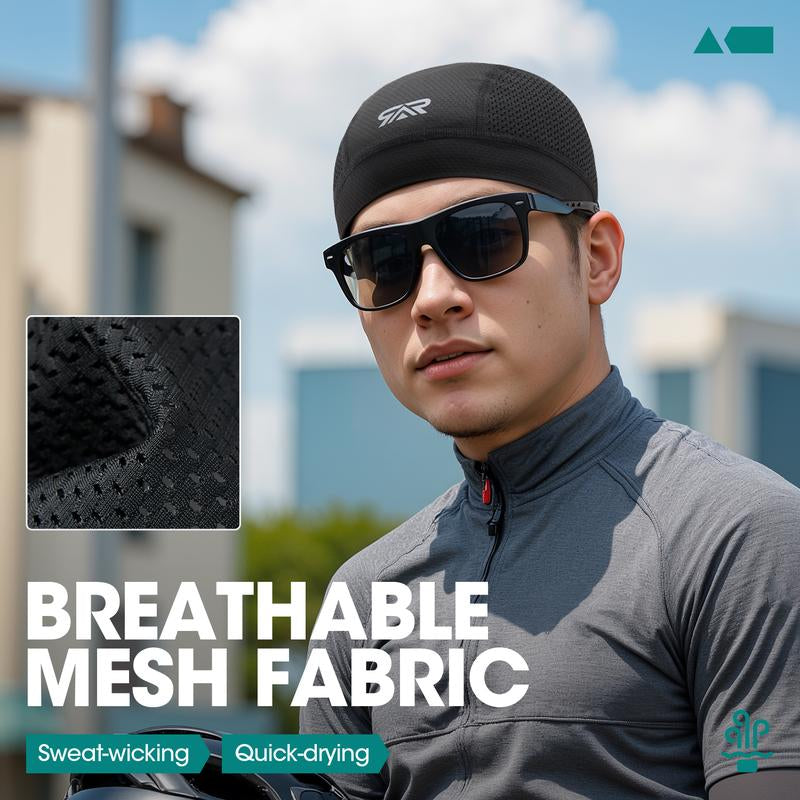 Longlong 2 Pack Breathable Skull Cap 
