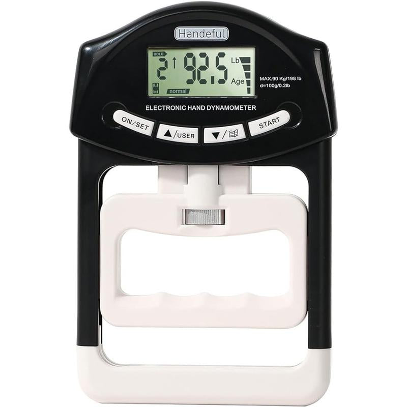 Unleash Your Grip Strength with the Handexer Hand Dynamometer – 198 Lbs/90 Kg Digital Tester for Sports, School, and Home!
