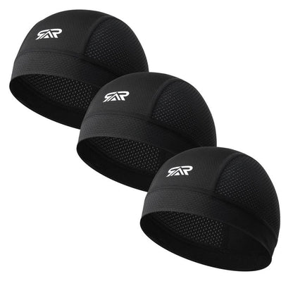 Longlong 2 Pack Breathable Skull Cap 