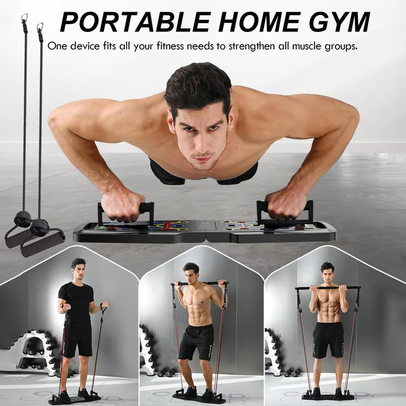 Revolutionize Your Workout with the Multifunctional Push Up Trainer Board - Build Chest Strength and Maximize Efficiency at Home or Gym!
