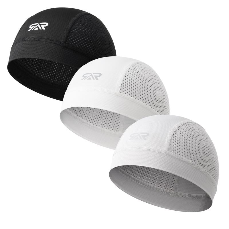 Longlong 2 Pack Breathable Skull Cap 