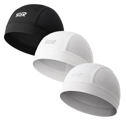 Longlong 2 Pack Breathable Skull Cap 