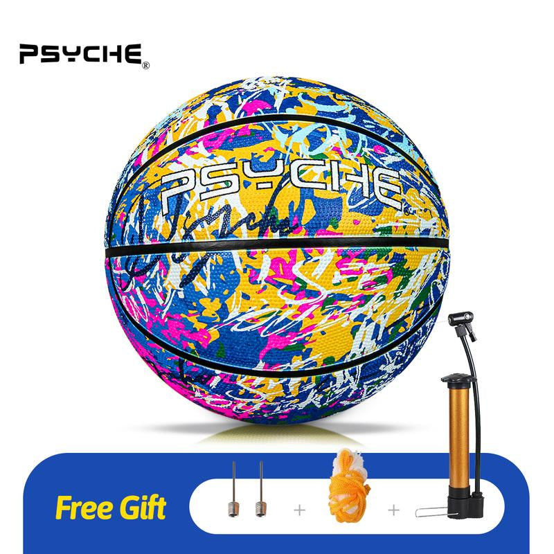 Elevate Your Game with the PSYCHE Original Classic Basketball - Perfect for All Courts! Available in All Official Sizes & Ideal for Gifting!