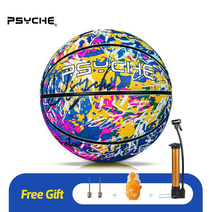 Elevate Your Game with the PSYCHE Original Classic Basketball - Perfect for All Courts! Available in All Official Sizes & Ideal for Gifting!