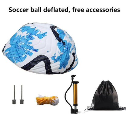 Elevate Your Game with Our Size 5 PU Soccer Ball - Complete Training Set with Accessories, Perfect for Players of All Ages!