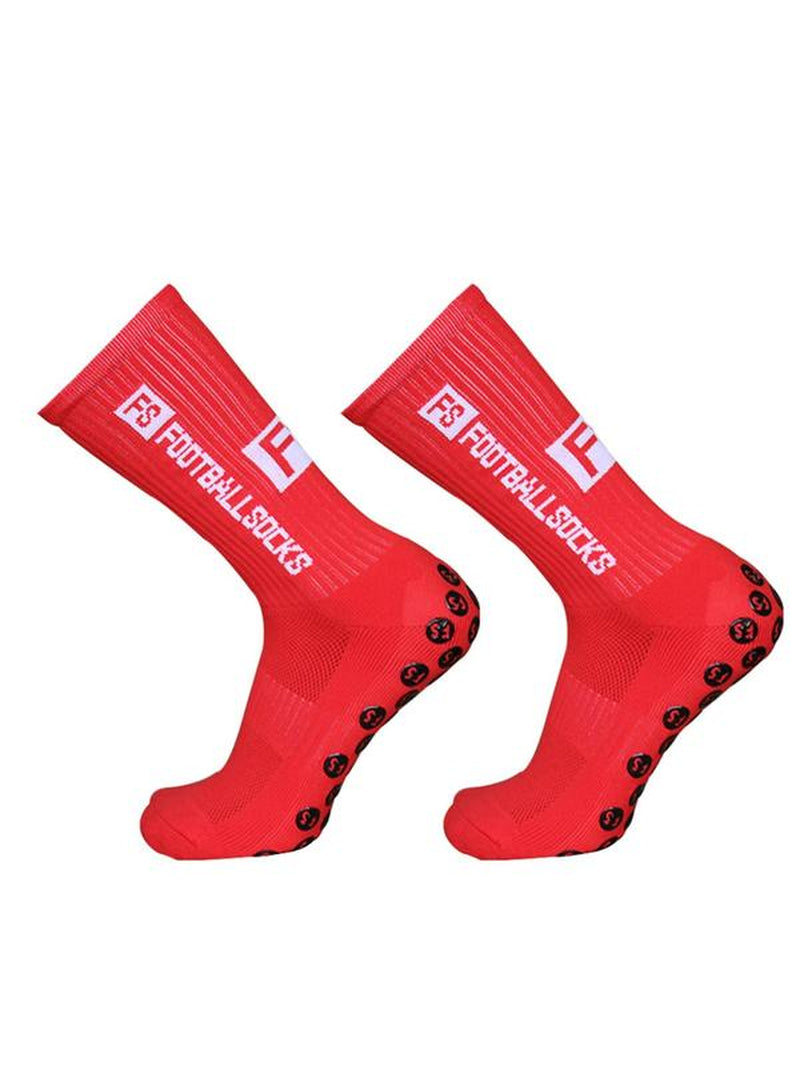 Unisex Letter Print Crew Socks - Stylish, Breathable, Non-Slip Athletic Socks Perfect for Competition and Training All Year Round!